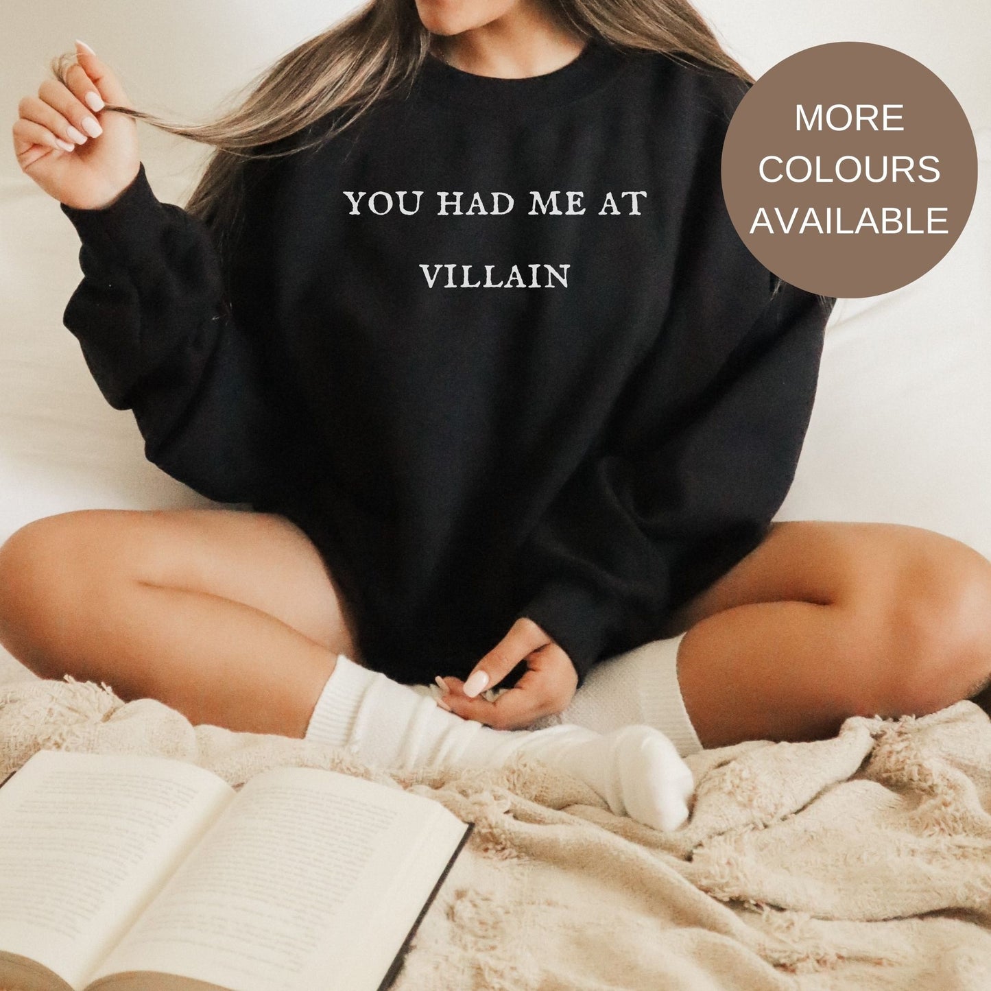 You had me at villain crewneck unisex sweatshirt