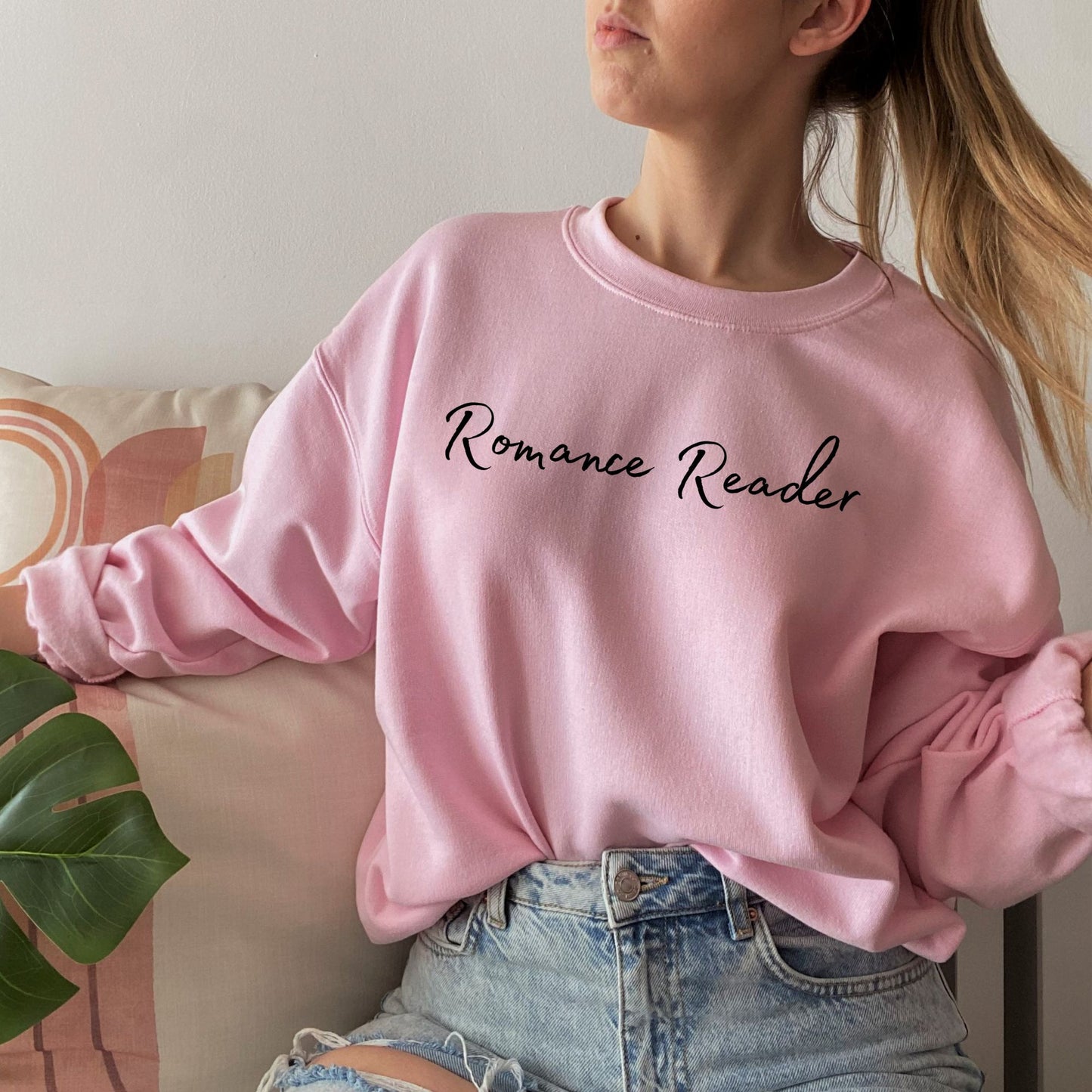 Romance reader crewneck unisex sweatshirt