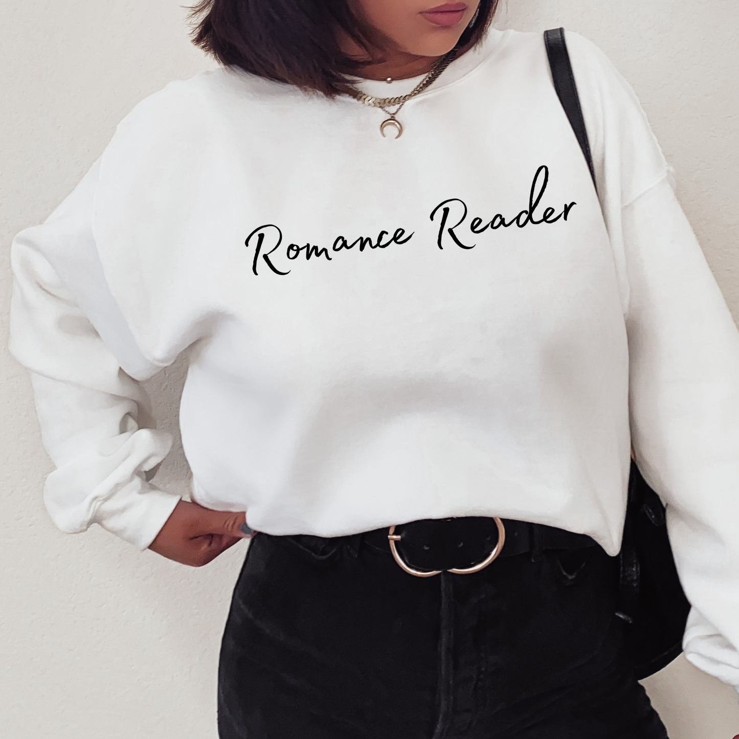 Romance reader crewneck unisex sweatshirt