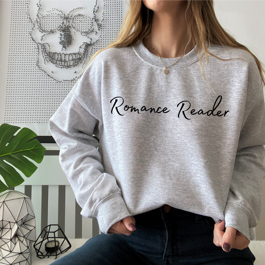Romance reader crewneck unisex sweatshirt