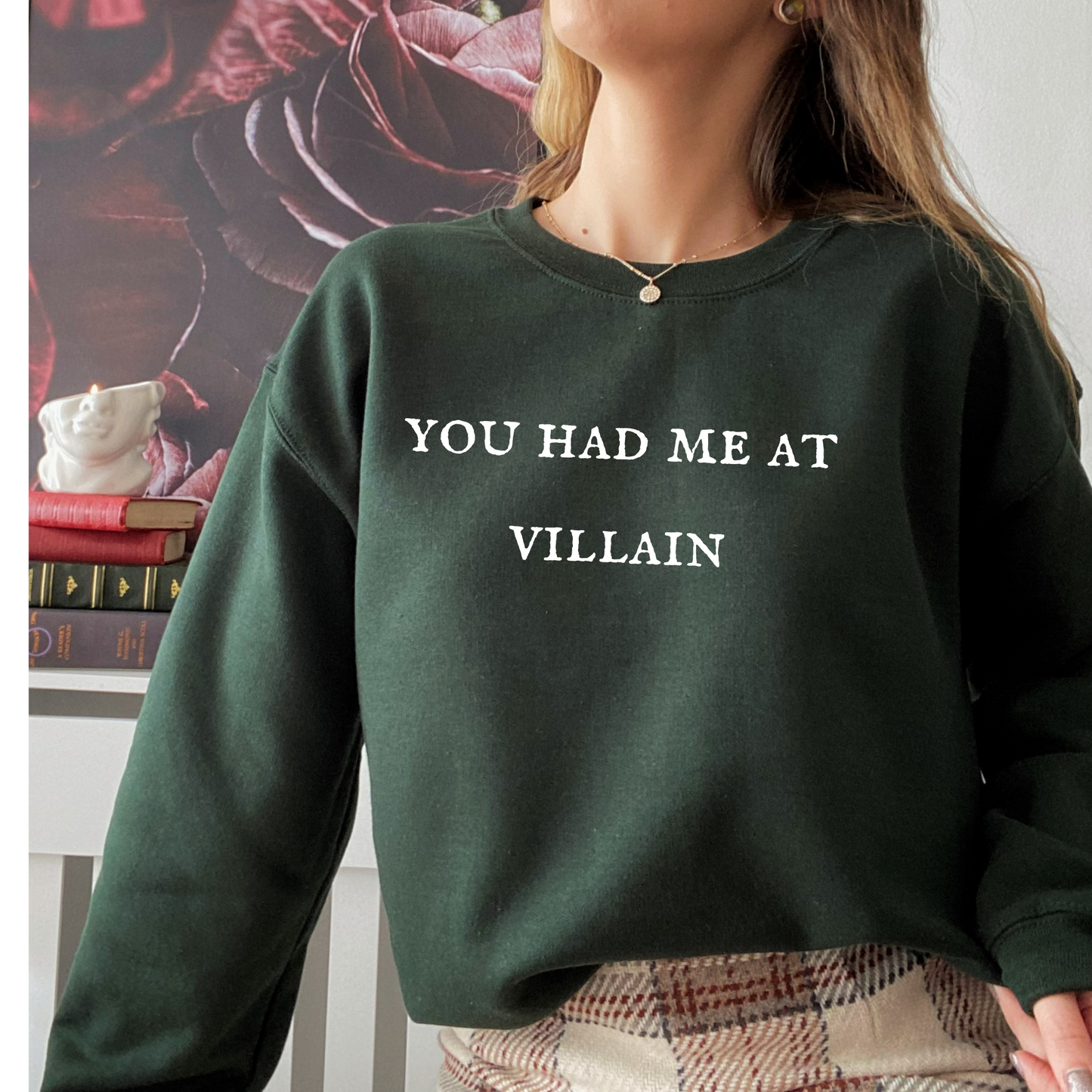 You had me at villain crewneck unisex sweatshirt