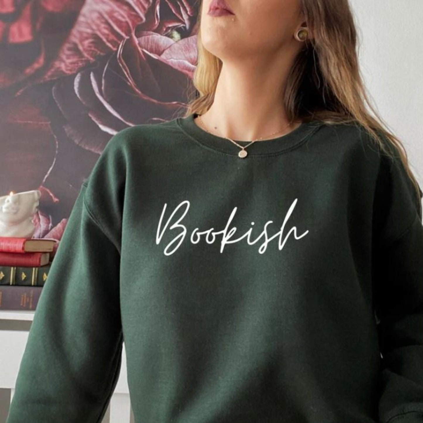 Bookish crewneck sweatshirt