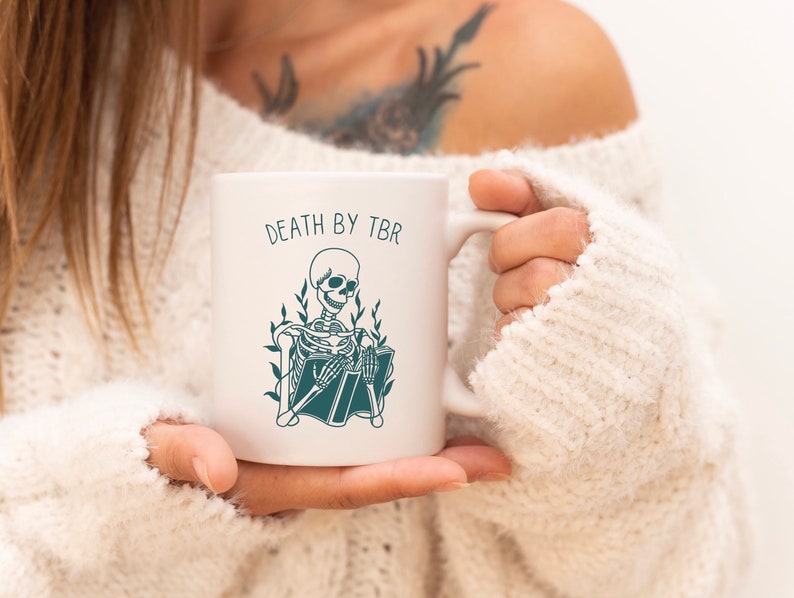 Death by TBR 11 oz ceramic mug