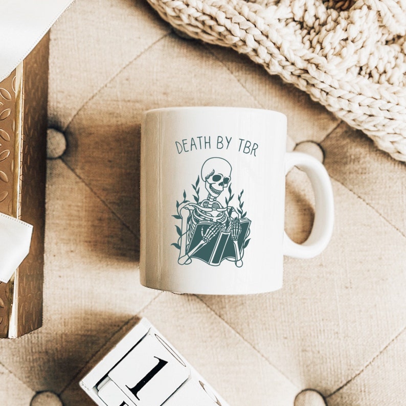 Death by TBR 11 oz ceramic mug