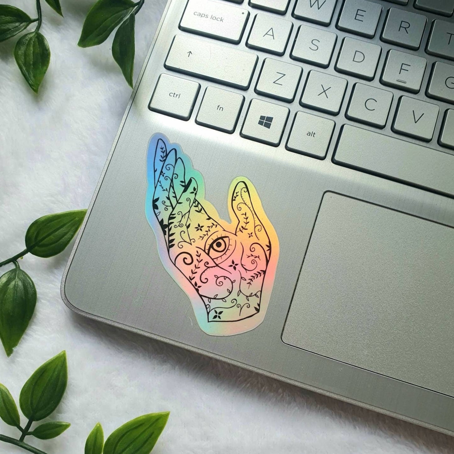 ACOTAR Feyre's tattoo holographic sticker -  officially licensed by Sarah J. Maas