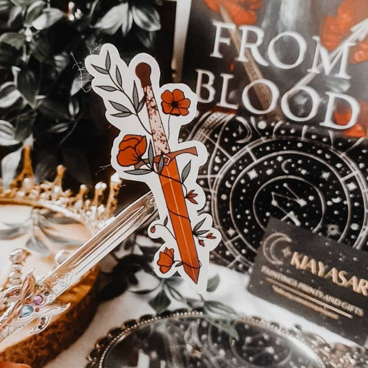 From blood and ash, Poppy's dagger sticker