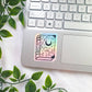 Celestial book holographic fairy smut sticker