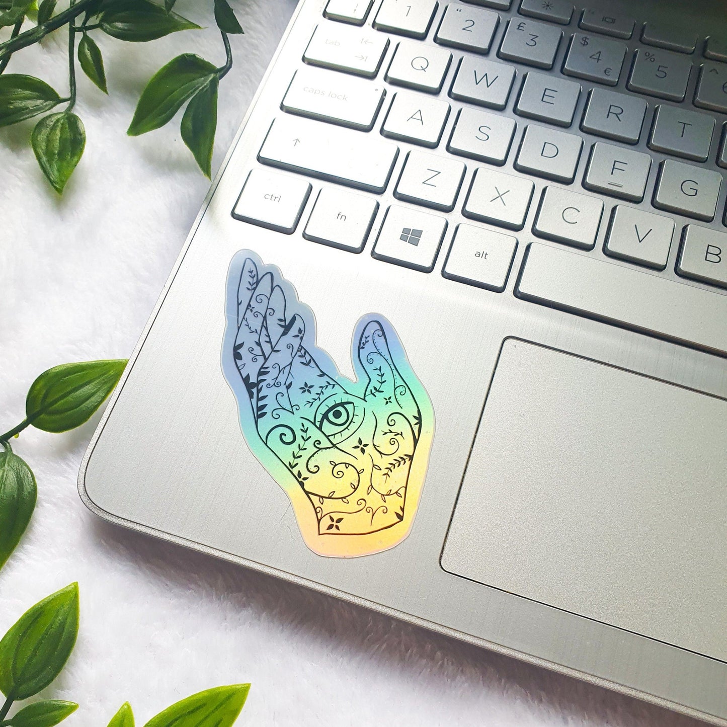 ACOTAR Feyre's tattoo holographic sticker -  officially licensed by Sarah J. Maas