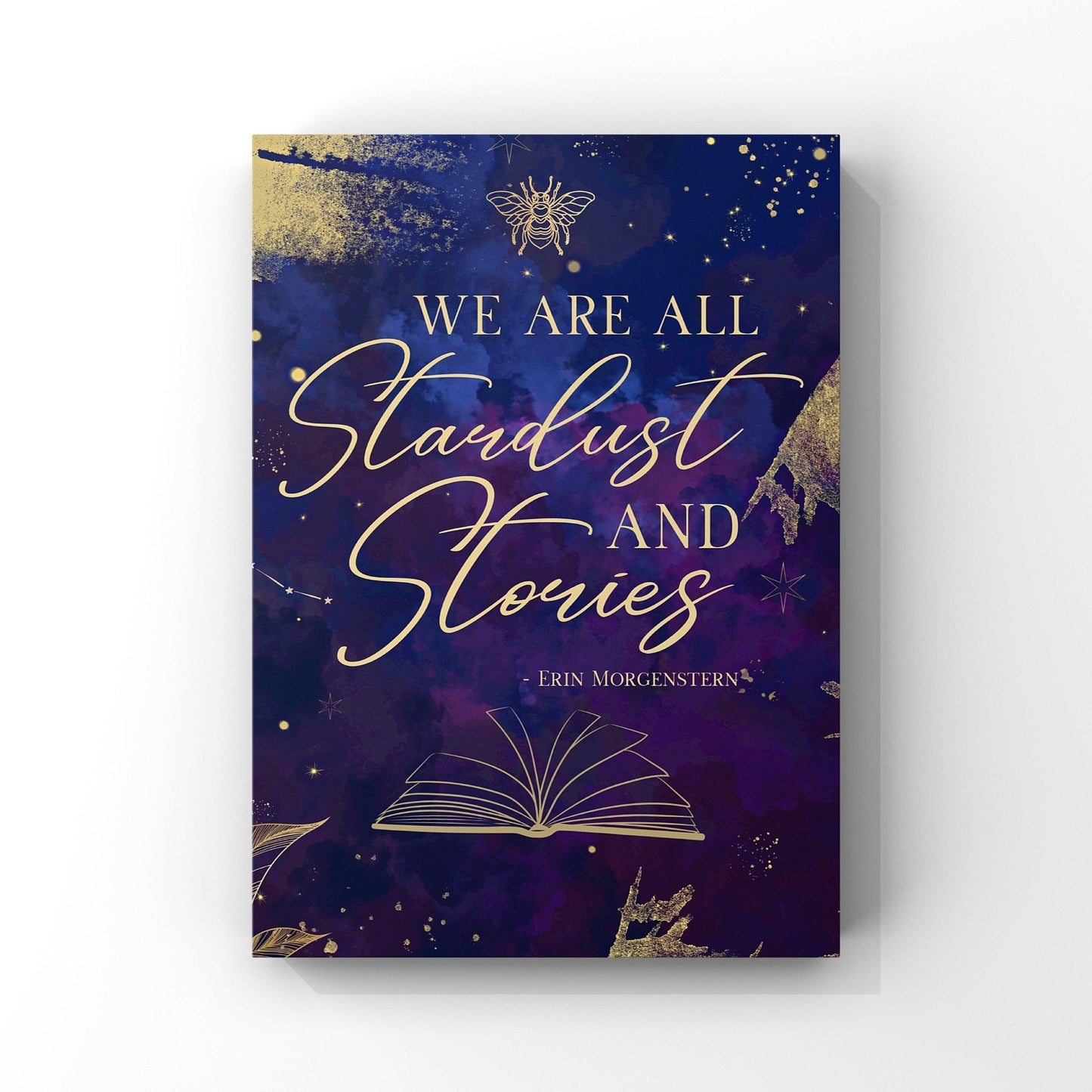 The starless sea art print, we are all stardust and stories