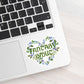 Fantasy smut heart sticker