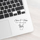 Kingdom of the wicked sea and vine sticker